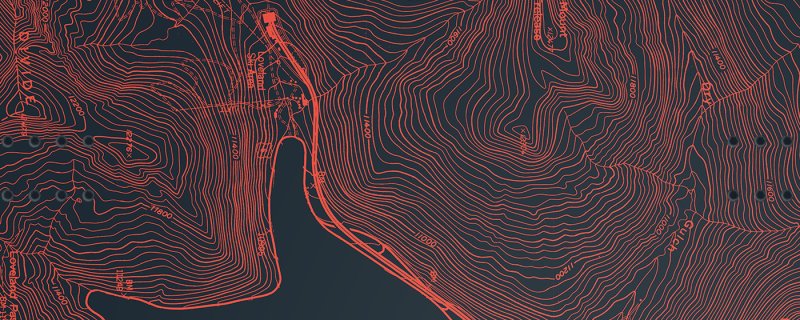 Линии рельефа