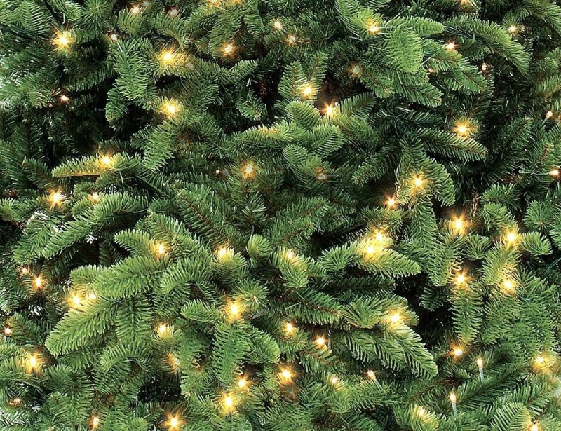 Хвойная гирлянда "Нормандия" (литая хвоя pe+PVC), 270х33 см, зеленая, Triumph Tree