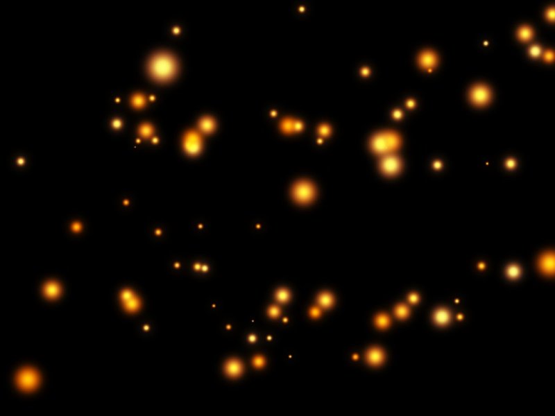 Огоньки для фотошопа