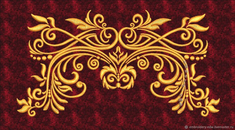 Золотой орнамент