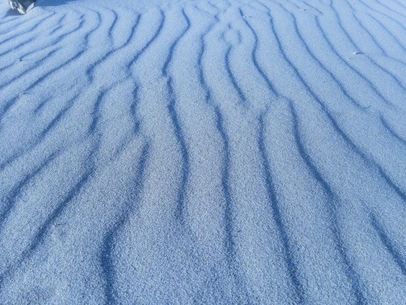 Синий песок