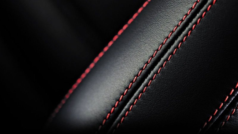 Кожа с прострочкой