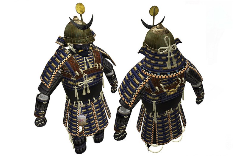 Японский доспех самурая