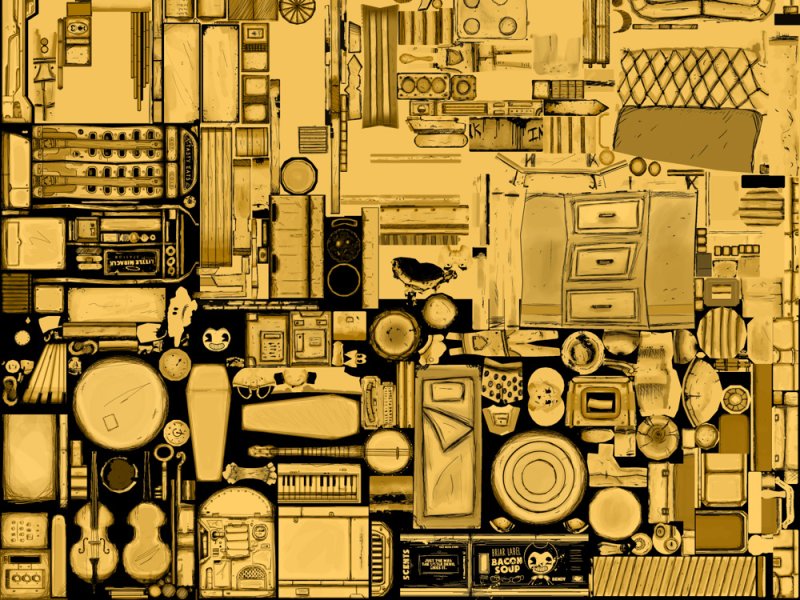 Текстура стен из БЕНДИ