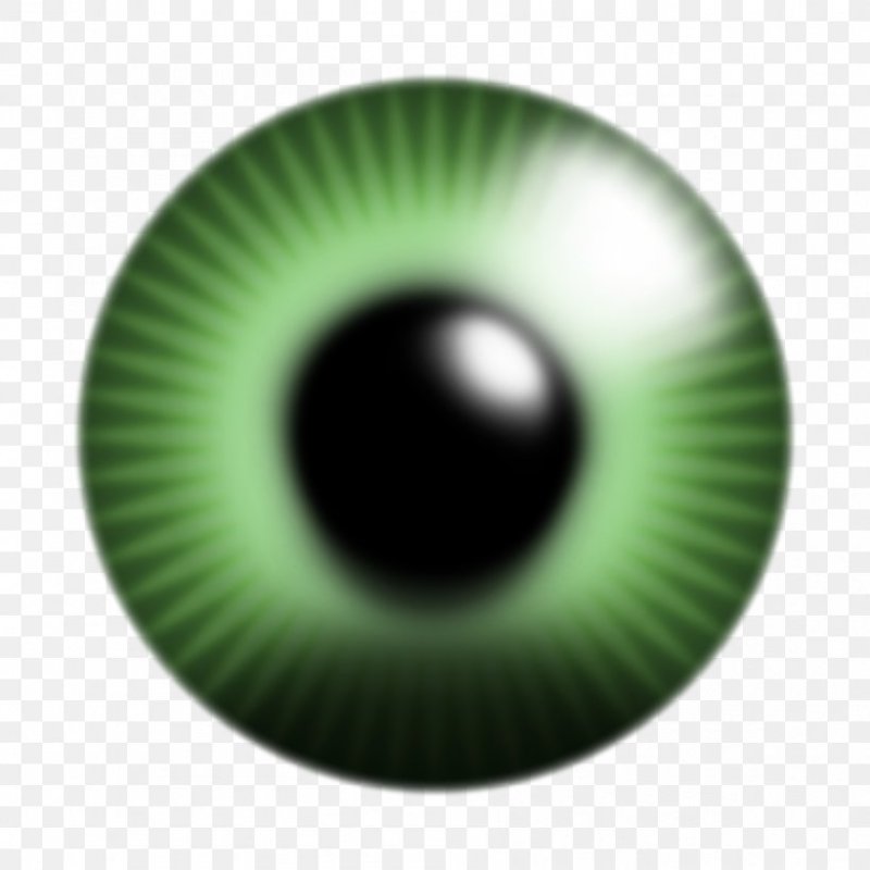 Зелёные глаза без фона