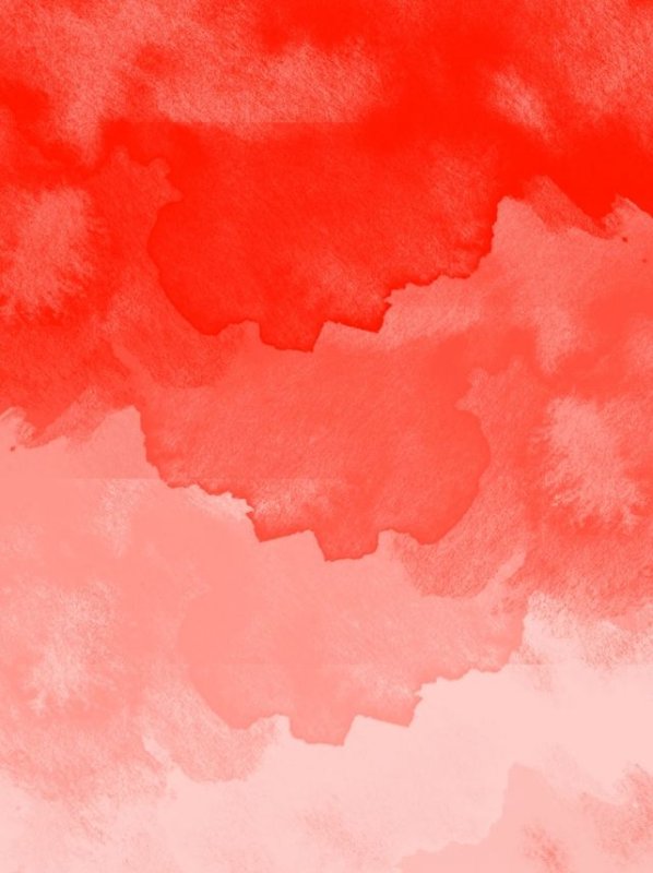 Красный фон акварель