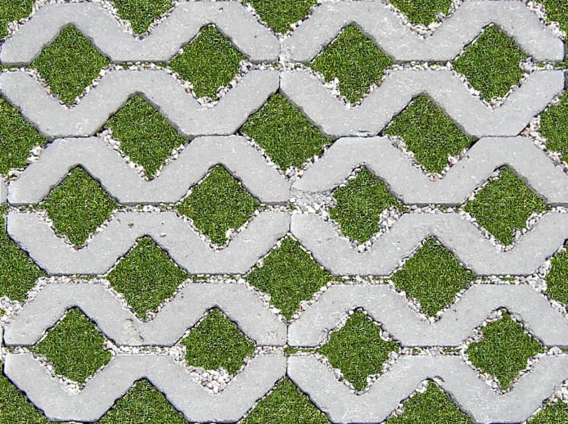 Брусчатка тротуарная экопарковка