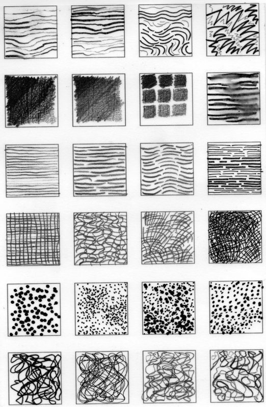 Архитектурная Графика линии штриховка