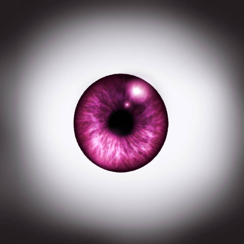 Фиолетовые зрачки