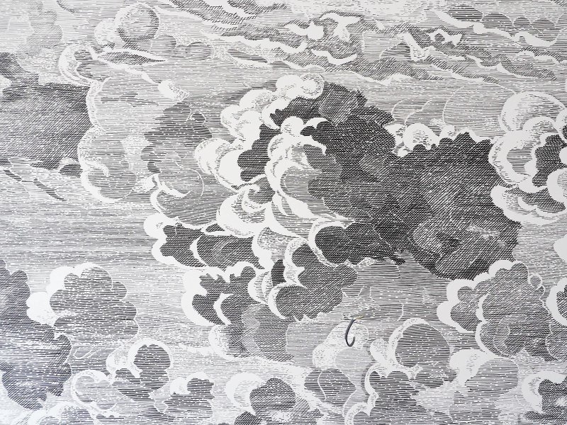 Облака гравюра