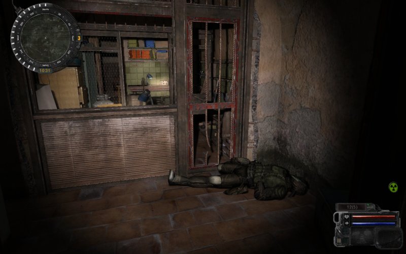 Сталкер дверь в бункер Сидоровича