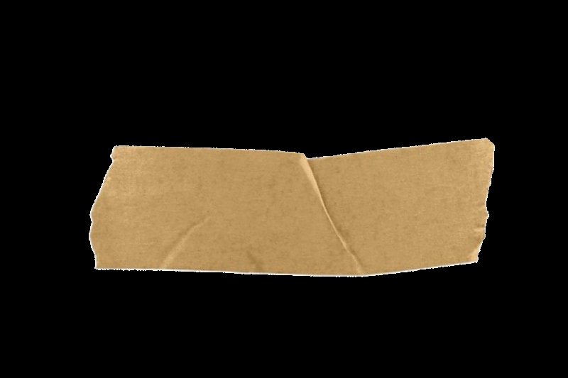 Кусок скотча без фона