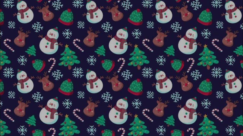 Паттерн новый год