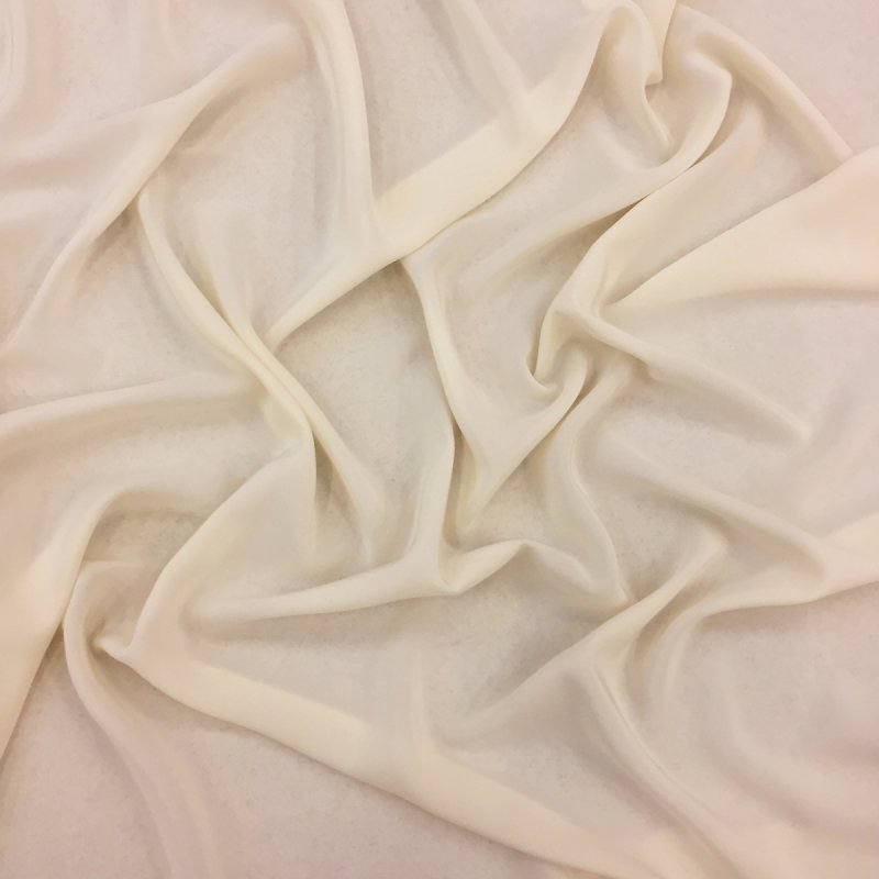 Молочный шифон