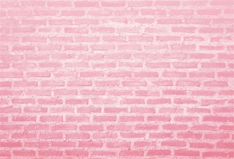 Розовая кирпичная стена