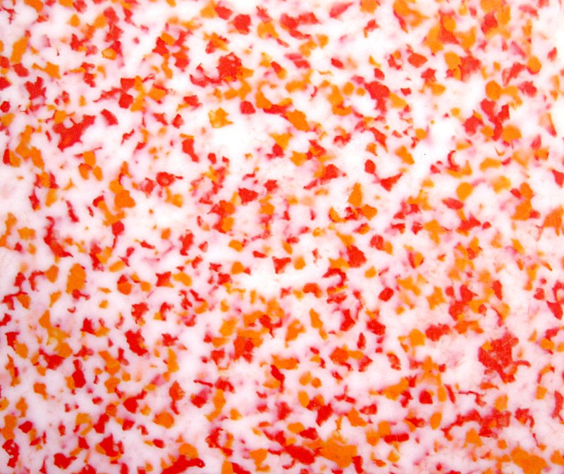 Текстура переработанного пластика