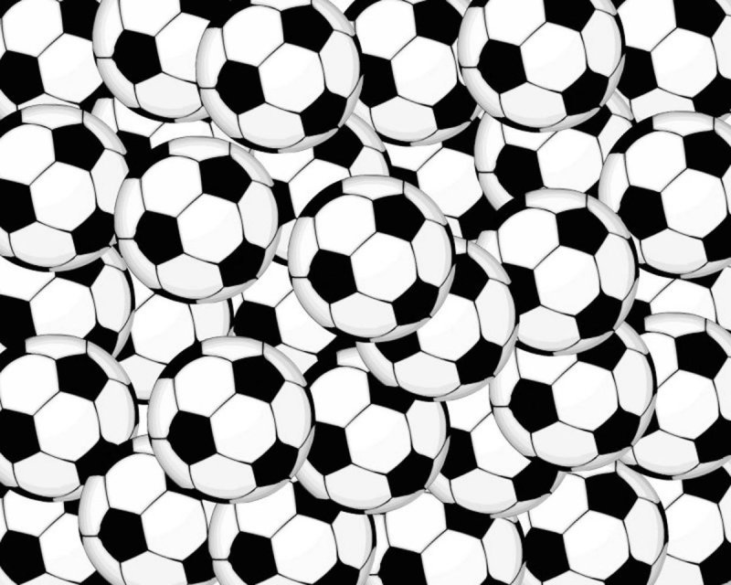 Текстура футбольного мяча
