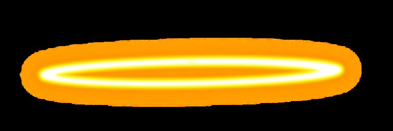 Нимб ангела без фона