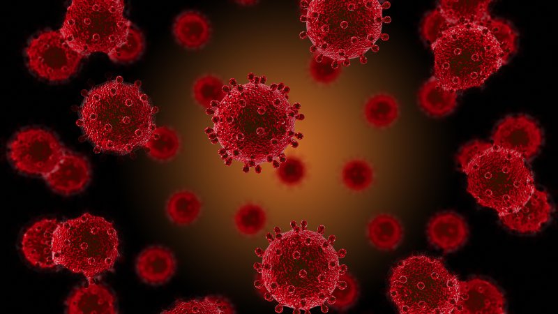 Фон для презентации вирусы