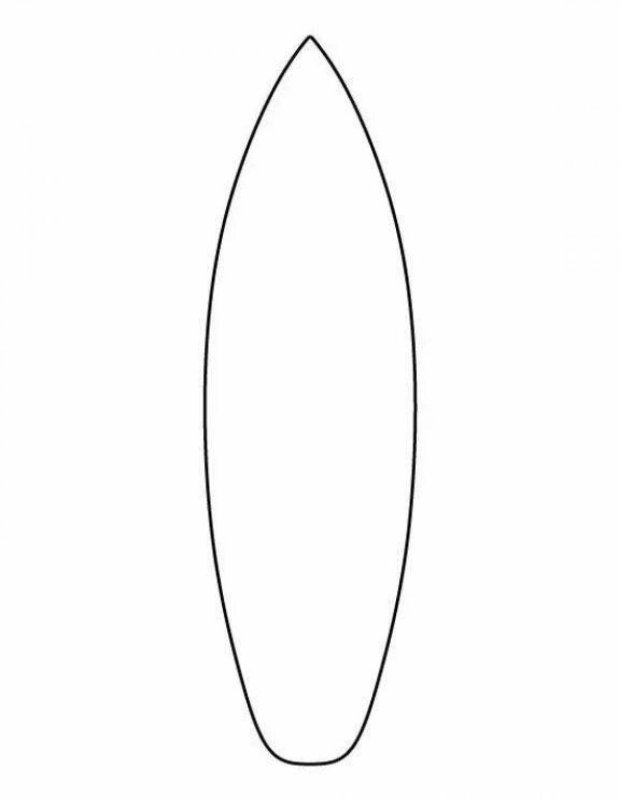 Трафарет лепестков ромашки