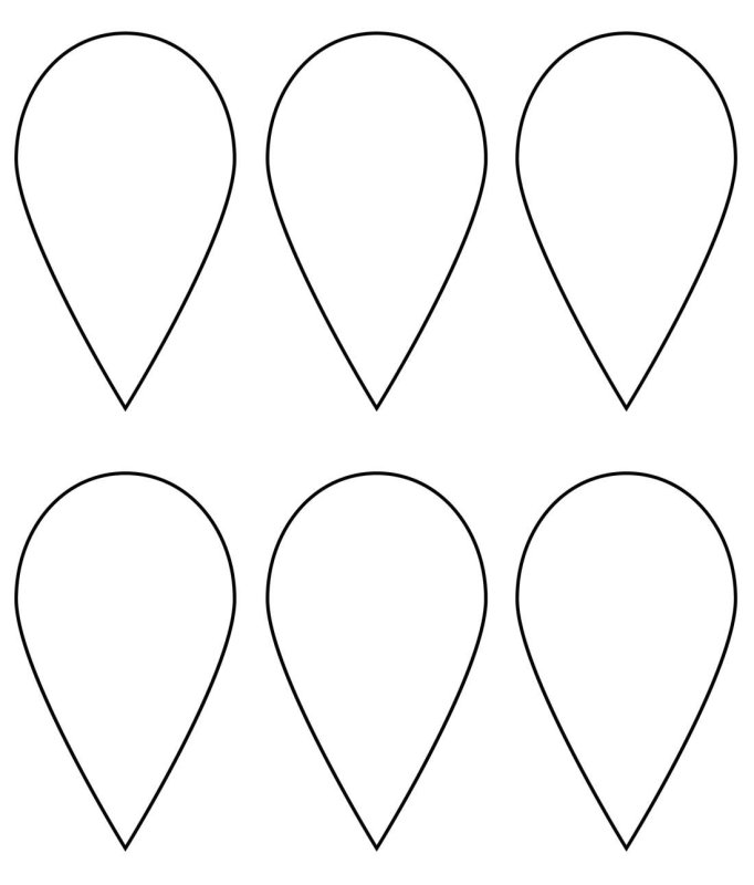 Лепесток ромашки раскраска