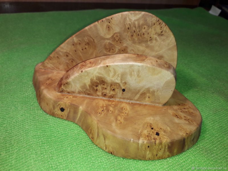 Разделочная доска из Капа березы