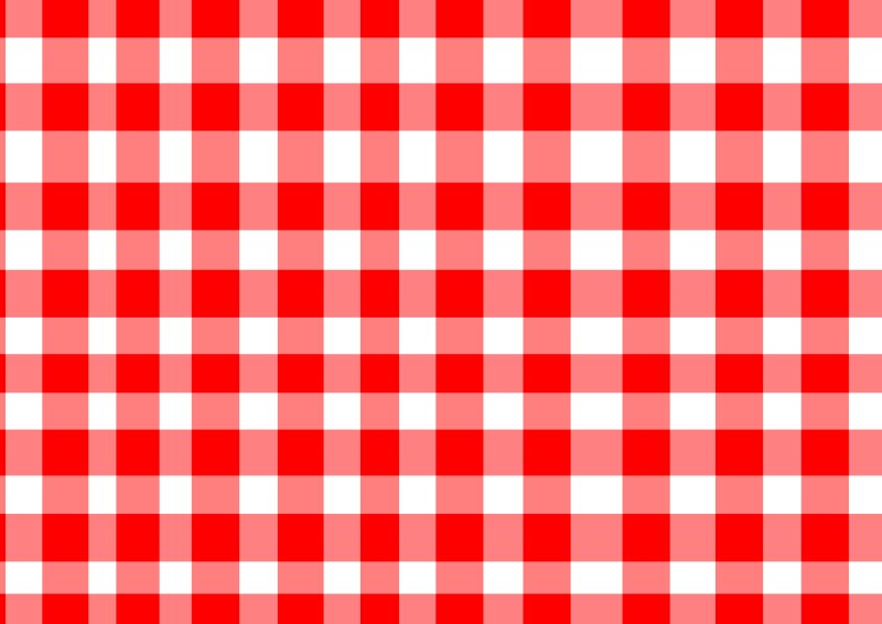 Красно белая клетка
