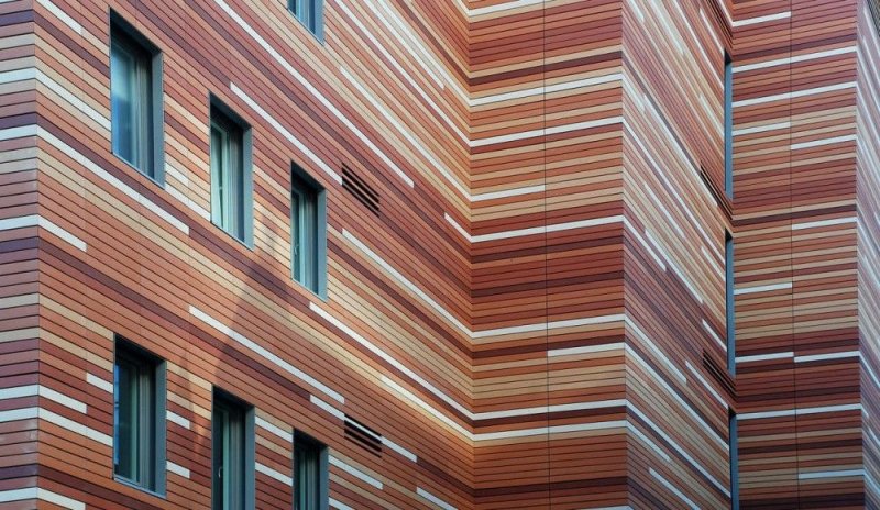 Керамическая терракота вентфасад