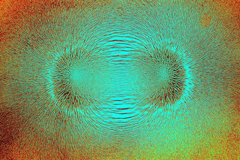 Магнитное поле красиво