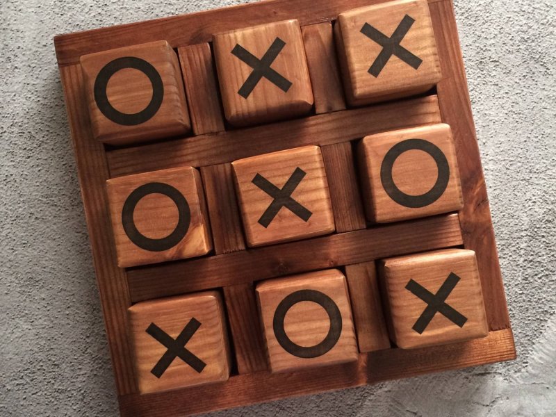 Домик крестиком