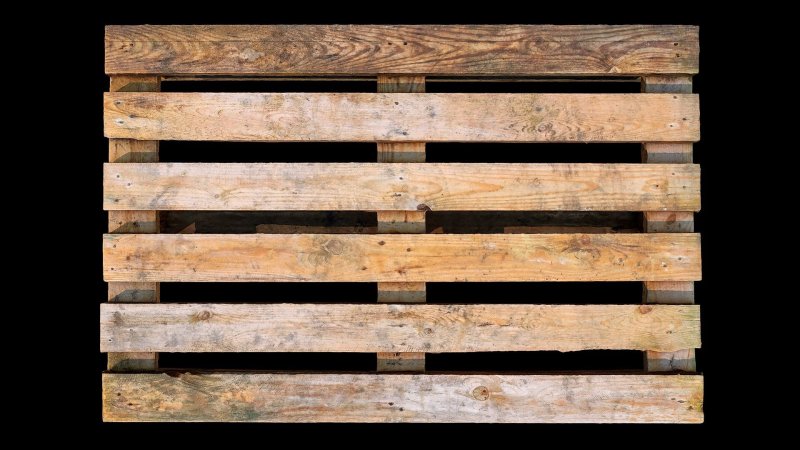 Деревянная доска сверху