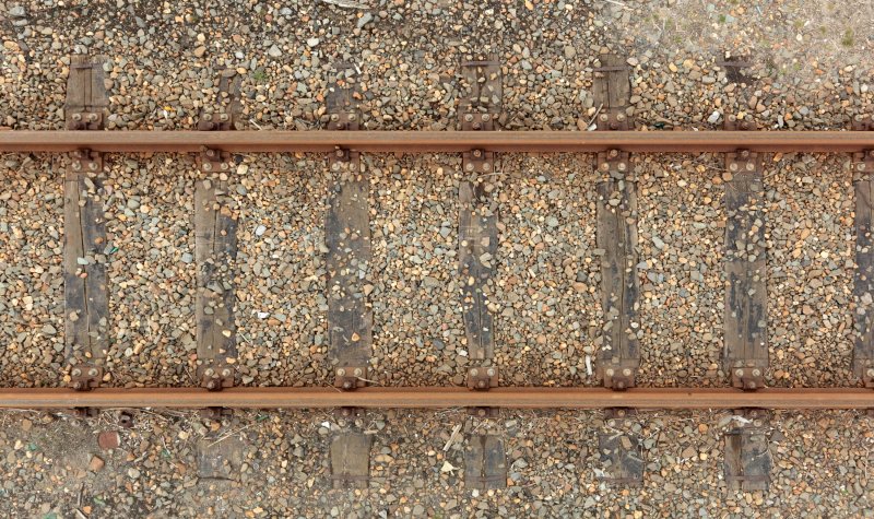 Текстура железной дороги бесшовная