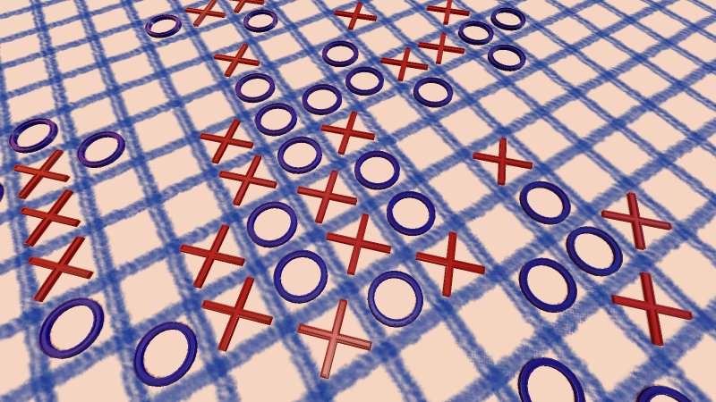 Поле для игры в крестики нолики