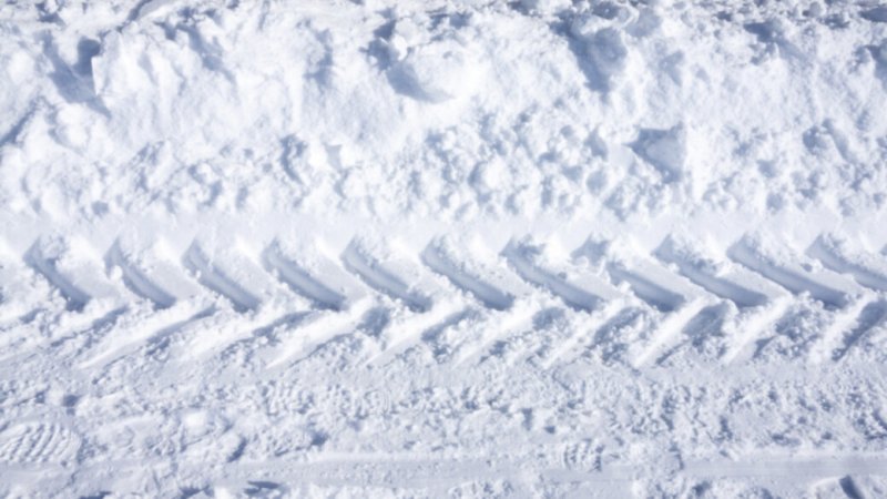 Протектор шин на снегу