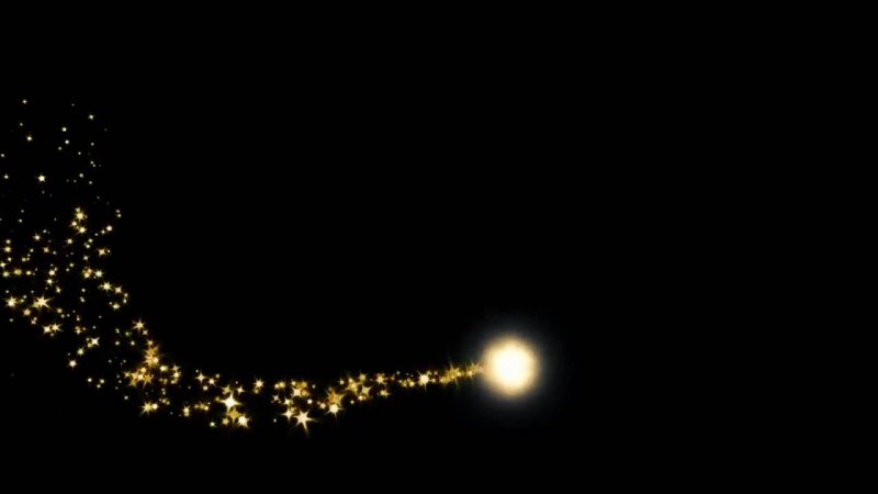 Светлячки на черном фоне