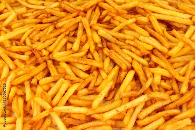 Картошка фри фон
