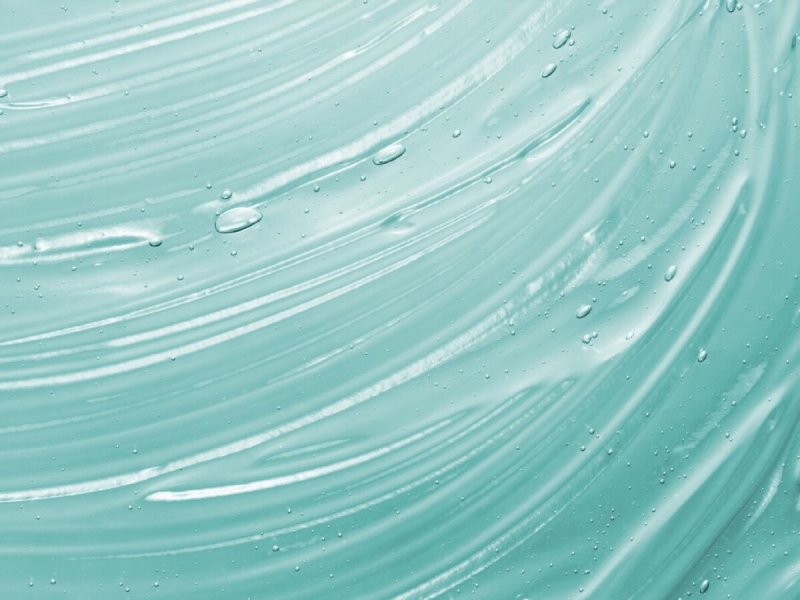 Гелевая текстура прозрачная