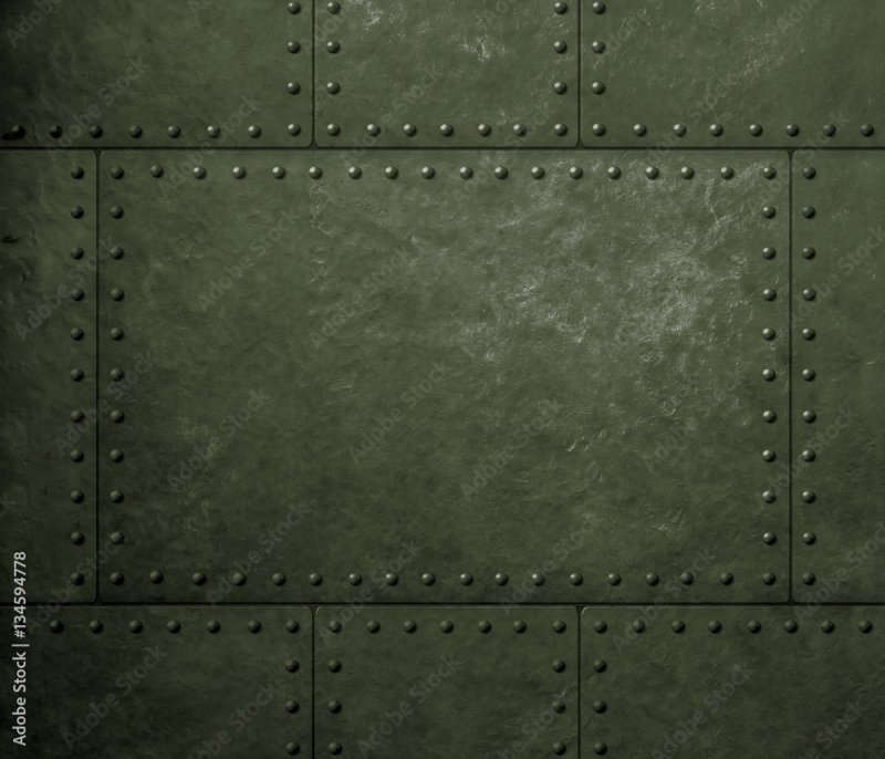 Текстура металла с заклепками