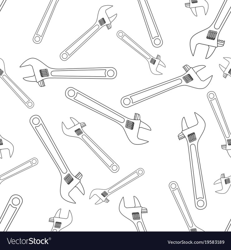 Гаечные ключи паттерн