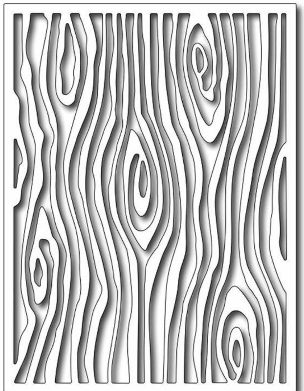 Трафарет имитация дерева