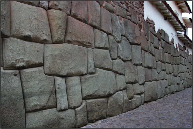 Перу Мачу Пикчу полигональная кладка