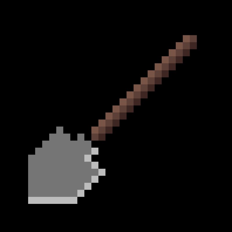 Деревянная лопата из МАЙНКРАФТА