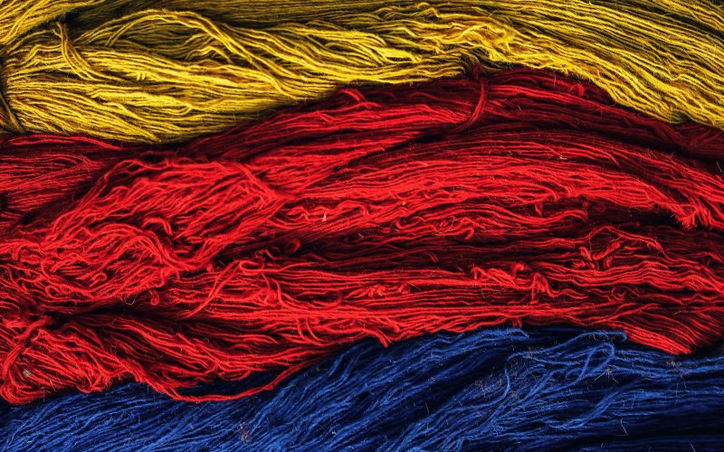 Фактура ниток