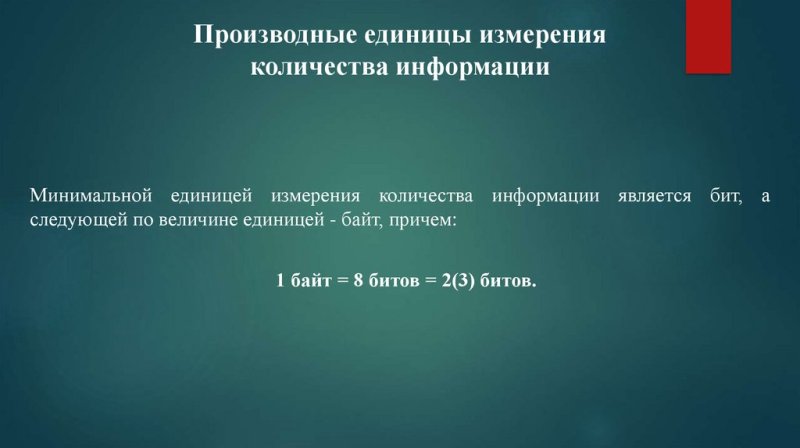 Минимальной единицей презентации является