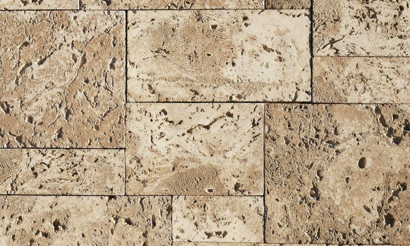 Травертин плитка пиленая 300х600 (20 мм)