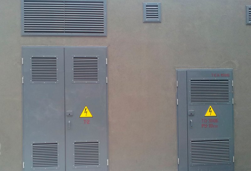 Паспорт вентиляционная решетка в:1 для трансформаторных подстанций