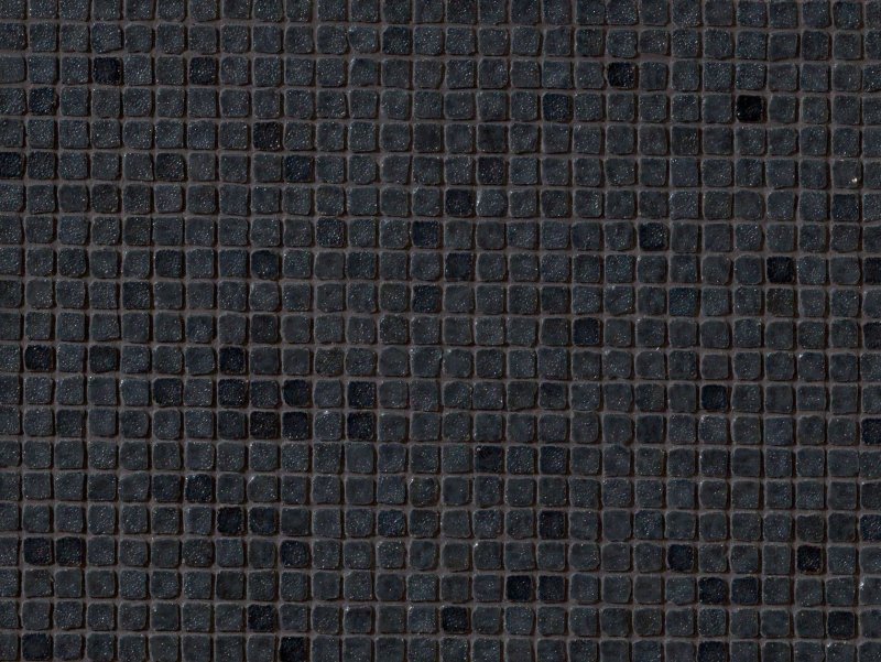 Плитка мозаика черная