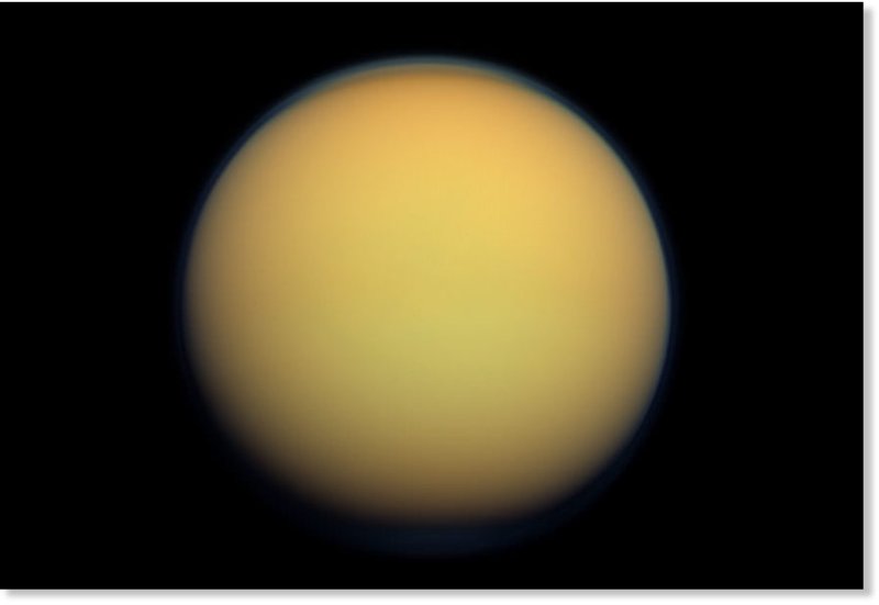 Титан Спутник Сатурна