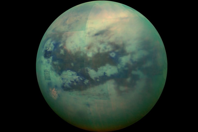 Титан Спутник Сатурна