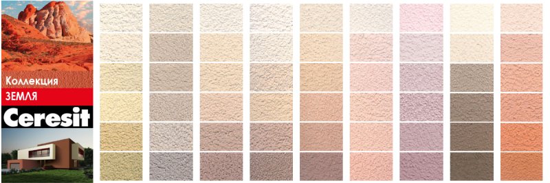 Штукатурка силикатно-силиконовая Ceresit CT 174